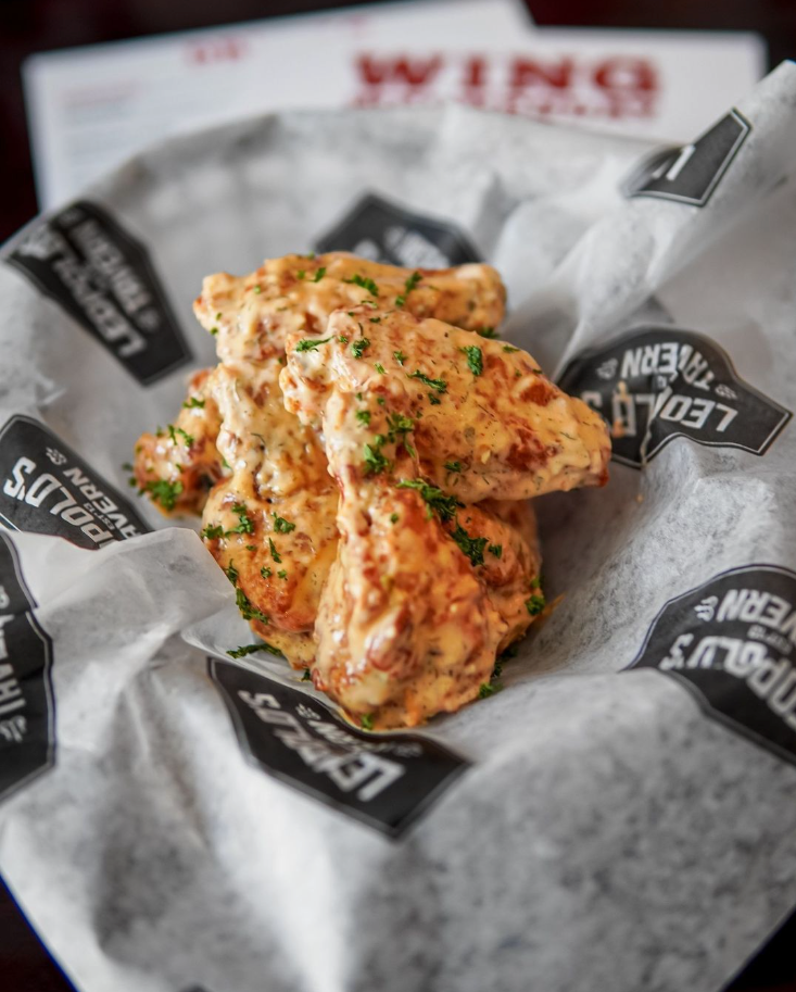 Creamy Buffalo Dill Wings (Feb. 14)
