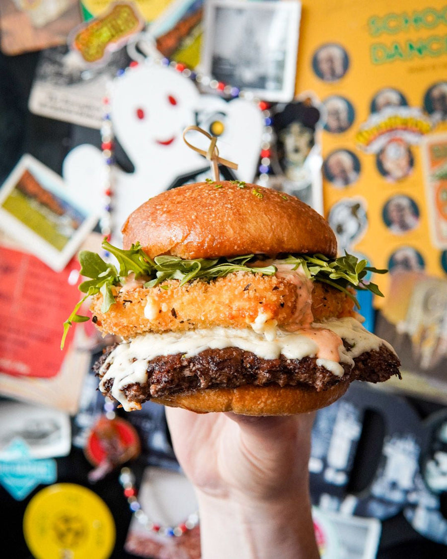 Monster Mozza Burger (October Burger of the Month)