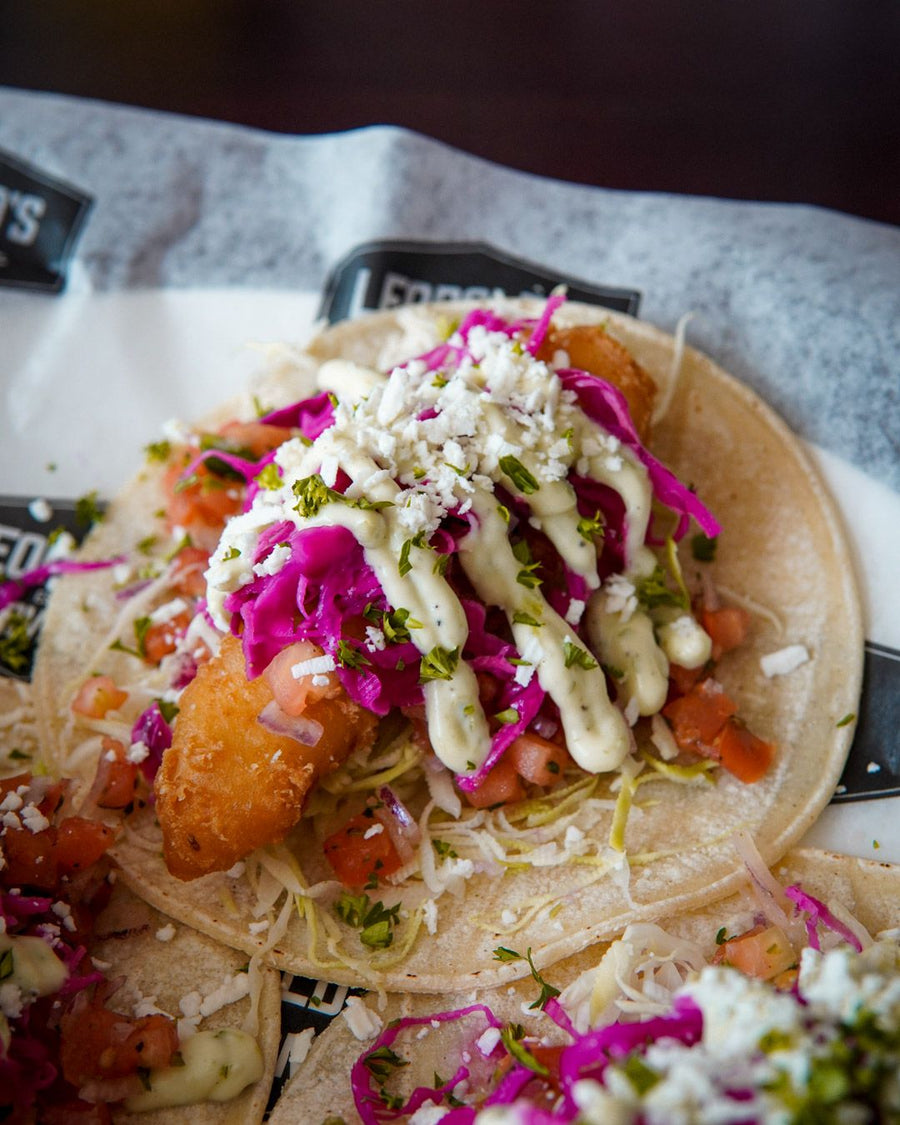 Crispy Fish Tacos  (September TNT Feature)