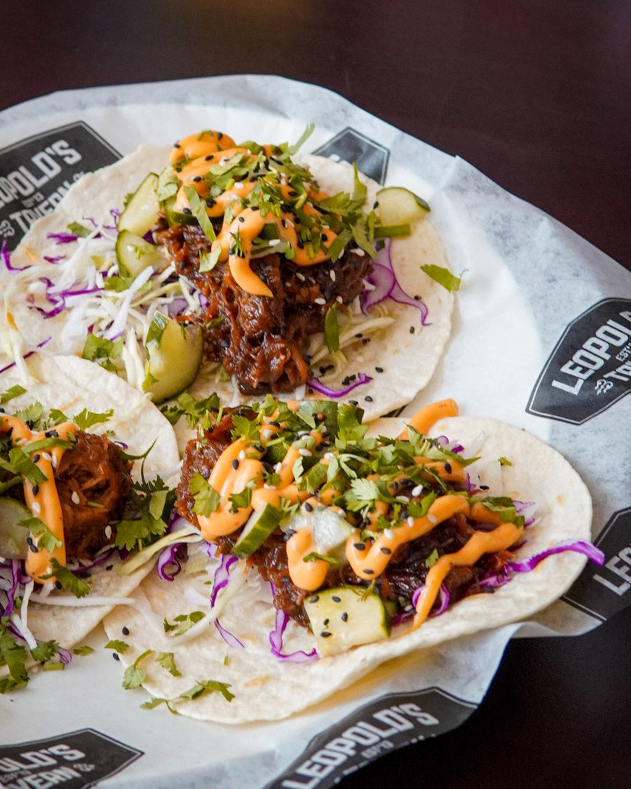 Hoisin Honey Pulled Pork Tacos (August TNT Feature)