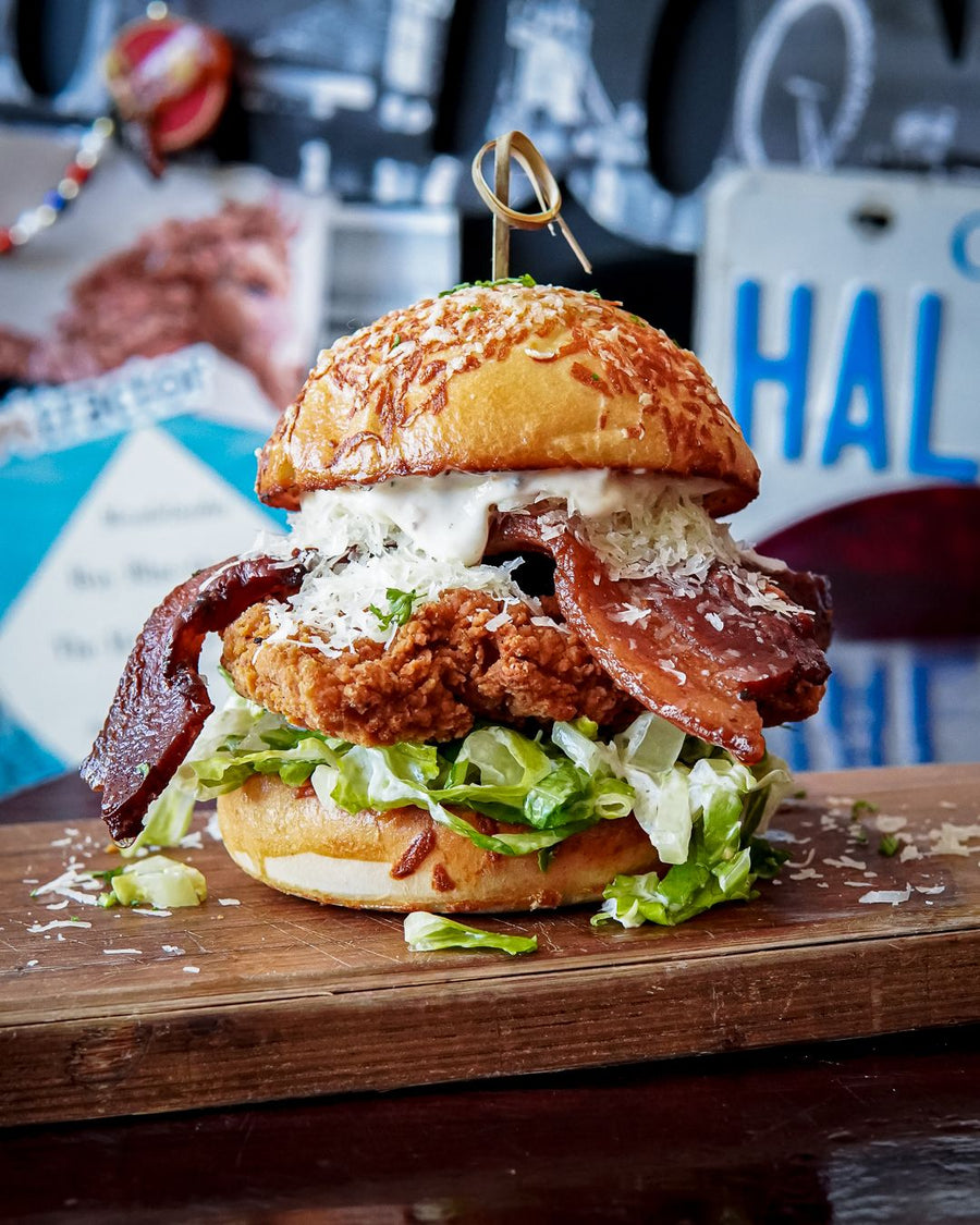 Crunchy Bacon Caesar Sando (June CSOTM)