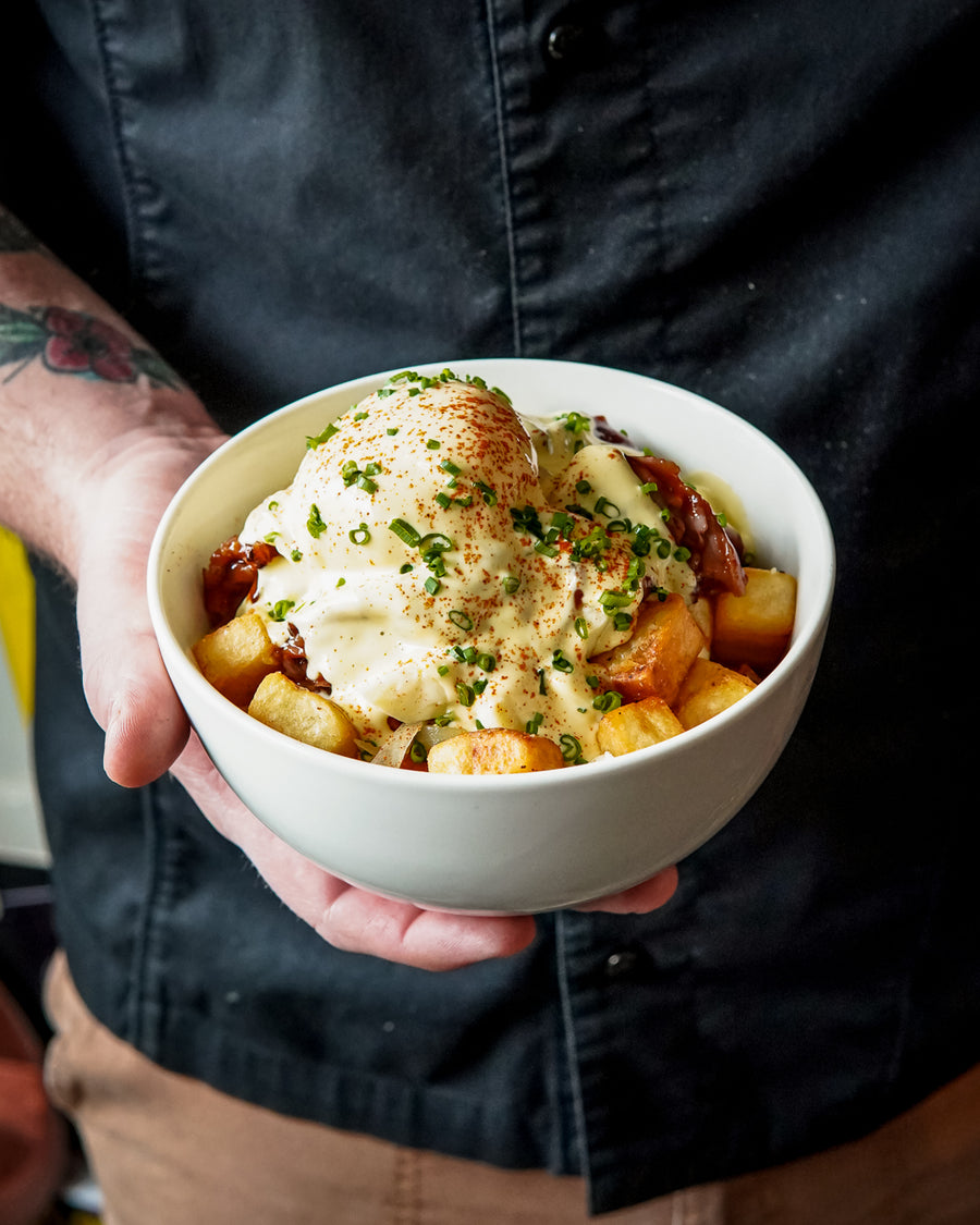BBQ Brisket Benny Bowl (June Brunch Feature)