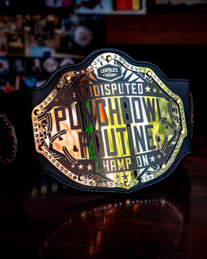 Punchbowl Poutine Championship Belt